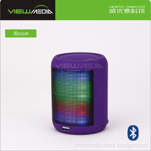 Portable led light Bluetooth speaker mini Bluetooth speaker iBoom